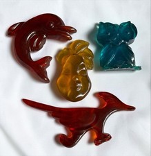 Vintage 1960’s vintage translucent plastic Wall Plaque  picture