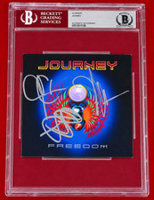 Signed CD Journey Band Autographed All 3 in Silver Jacket Auto Card BAS Beckett picture