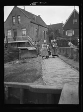 Photo:Europe 1900s Women Children Village Street Houses picture