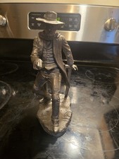 Vintage “The Gunfighter” by Jim Ponter Pewter Sculpture Western Heritage Museum  picture