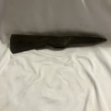 Vintage Antique Miners Pick Axe Head Only Tool Miners Railroad 8” Garden Tool picture