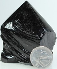 Mexican Obsidian Top-Polished Point / 2.83