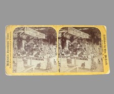 Antique Northern Pacific Railroad Stereoview Wm McLeish Syracuse NY Advertising picture