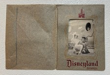 Very Rare 1955 Disneyland Photo & Art Gallery Photo in Original Unused Envelope picture