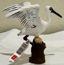 CollectA Birds Retired BLACK FACED SPOONBILL STANDING Bird 88396 Toy Model NEW picture