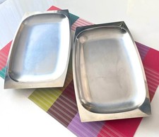 VTG set of 2 AS Arthur Salm Rectangle Serving Dish- Sweden picture