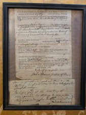1786 Summons Debt Collection State of Connecticut picture