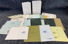 Rare Original 1890s-1920s Twentieth Century Club RENO, NEVADA Meeting Programs picture