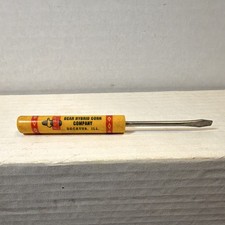 Vintage Bear Hybrid Corn Advertising Screwdriver Decatur Illinois picture