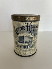 Vintage Astor House Coffee Tin 1 lb., Abbott Grocery Co., Keene, NH & Athol, MA picture