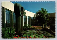 Garden Court The Des Moines Botanical Center Iowa Vintage Unposted Postcard picture