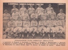 1927 American Association Indianapolis Indians Baseball Schupp 1920s Page picture