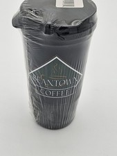 Vintage Beantown Coffee Travel Mug Tumbler BPA Free Whirley DrinkWorks NOS picture