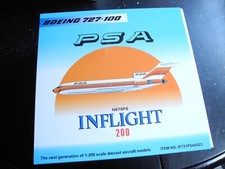Ultra RARE, Boeing 727 PSA, 1:200, Hard to Find Perfect NEW picture