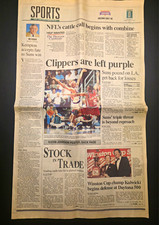 The Arizona Republic Sports Section Feb 11 1993 Kevin Johnson Suns Poster #9 picture
