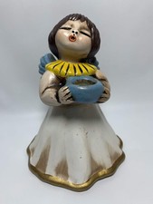 Vintage THUN Bozner Engel Italy Angel Candle Holder 5.5 in picture