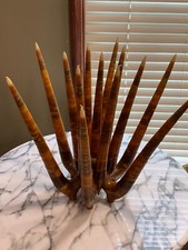 1970 GROOVY MCM HIPPIE WAX 13 PILLAR CANDLE ART 20