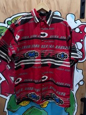 Vintage 90s Wu-Tang WuWear Button Up Rap Size Large picture