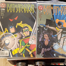 DC Comics Batman & Robin Adventures #7 Comic Book Lot Paul Dini Rick Burchett picture