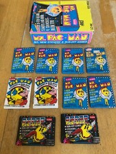Fleer Ms. PAC-MAN 1981 , Pac-Man, Super Pac-Man 10 Sealed Packs with Box picture