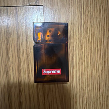 Supreme Pocket Lighter Brown/Amber Flip-Top Lighter Case picture