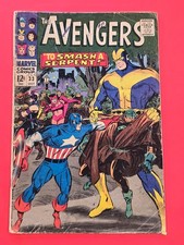 Avengers #33 October 1966 Marvel Silver Age Stan Lee Don Heck Serpent picture