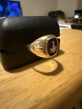 Vintage 10Kt Gold Masonic Ring 6 Grams Size 10  picture