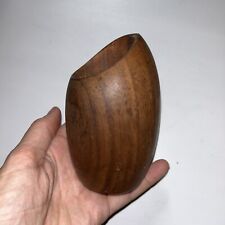 Rude Osolnik wood Turned Candle Holder MCM picture