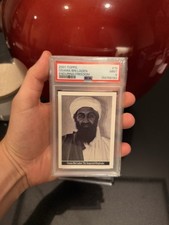2001 TOPPS ENDURING FREEDOM #19 OSAMA BIN LADEN PSA 9 picture