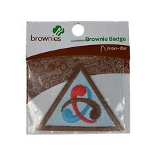 Brownie Inventor Badge Girl Scouts Sealed Patch Current picture