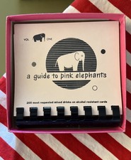 Vintage- A Guide to Pink Elephants-Volume 1- Cocktail Recipe Book-Original Box picture