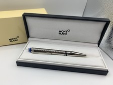 MONTBLANC STARWALKER SILVER METAL PLATINUM-COATED BALLPOINT 118877 picture