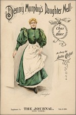 Vintage 1896 Denny Murphy's Daughter Nell Poster 🗞️ 24x36” Premium Matte Paper picture