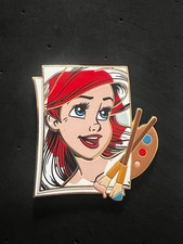 Disney Princess Paint & Paper Pin Ariel Little Mermaid Pink Ala Mode PALM LE1000 picture