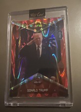 RARE Wild Card 2020 Election Alumination Donald Trump Salute, Red RayWave 🔥🔥🔥 picture
