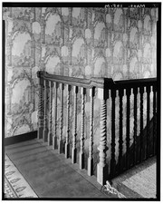 Kingston MA Squire William Sever House 1936 Staircase Gallery Interior HABS picture