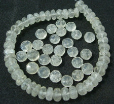 about 6x3mm beads of Libyan Desert Glass from Meteorite Impact + COA $3.99 each picture