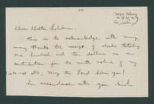 Dr. Michael Higger  Leading Talmudic Scholar & Rabbi - Full Signed Letter 1942 picture