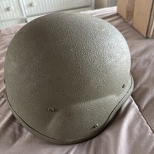 US Military PASGT Ground Troop Helmet Medium Gibraltar Industries green  picture