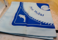 Seaworld Sea World vintage bandana Shamu Killer Whale logo picture