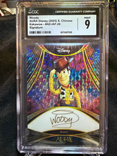 2025 Kakawow AURA Disney Toy Story Woody Signature #AD-IAF-26 CGC 9 /50 picture