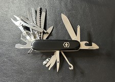 Victorinox SWISSCHAMP Swiss Army Knife - Black - 91mm picture