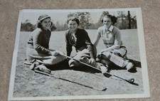 GOLF PHOTO 1940S VINTAGE ORIGINAL BETTY HICKS NEWELL PROFESSIONS LPGA picture