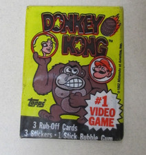 1982 Topps DONKEY KONG Wax Pack ~ Unopened/Unsearched picture