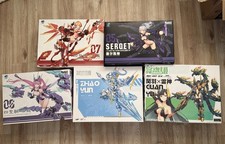 3 Eastern Model ATK Girl Serqet 1/12 scale.  MS General MG-01 MS General MG-02 picture