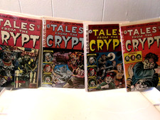 Tales from the Crypt #1#2 #3 #4 Lot (1990s, Gladstone) EC Comics Reprints,NM picture