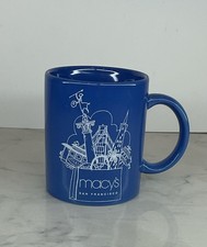 VTG Macy’s San Francisco Mug Cable Car Golden Gate Bridge Transamerica Pyramid picture