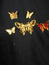5 , beautiful butterflies pins brooth picture