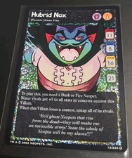 HUBRID NOX HOLO FOIL 12 NEOPETS #12 BASE SET 2003 MINT VINTAGE picture