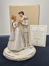 Lenox Disney Cinderella & Prince Charming Wedding Cake Topper Figurine picture